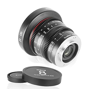【中古】Meike 16mm t2.2 大口径マイクロフォーサーズ用シネマレンズ Amazon | Meike 8mm T2.9大口径マニュアル映画シネマレンズ